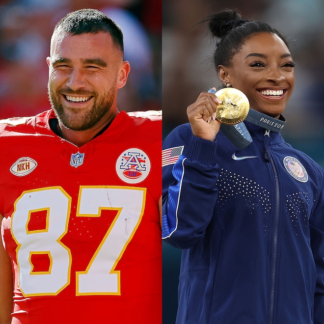 Travis Kelce, Simone Biles
